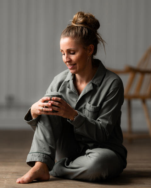 Pysjsett Oliver i flanell